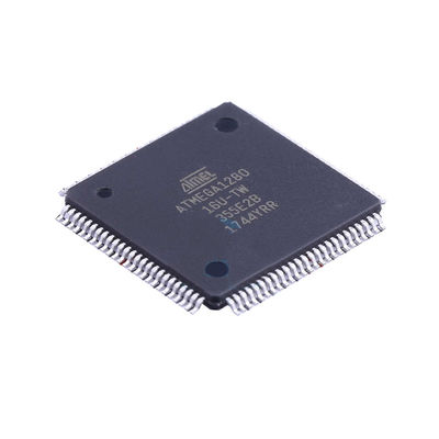 質  ATMEGA1280-16AU Micro Controller Chip TQFP-100 New and Original Integrated circuit 工場