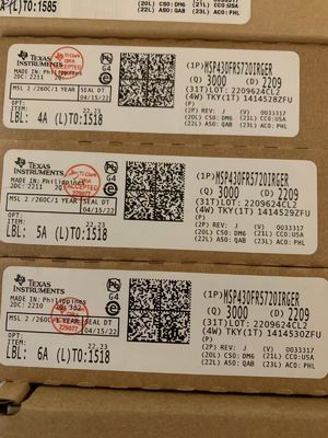 質  MSP430FR5720IRGER  New And Original  VQFN24  Integrated Circuit 工場