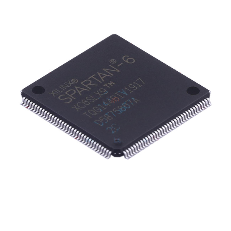 ICの破片MCU XC6SLX9-2TQG144Cの集積回路の良質のマイクロ制御回路XC6SLX9 ICプログラム可能なプロセッサXC6SLX9-2