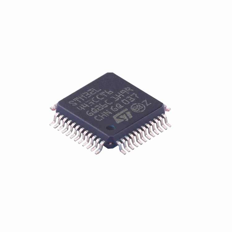 STM32L443CCT6 STM32L443CCT6 LQFP-48 MCUの超低力FPUは80のMHz M4 MCUを抜け目がないLCD、USB、AES-2の256 Kバイト武装させる