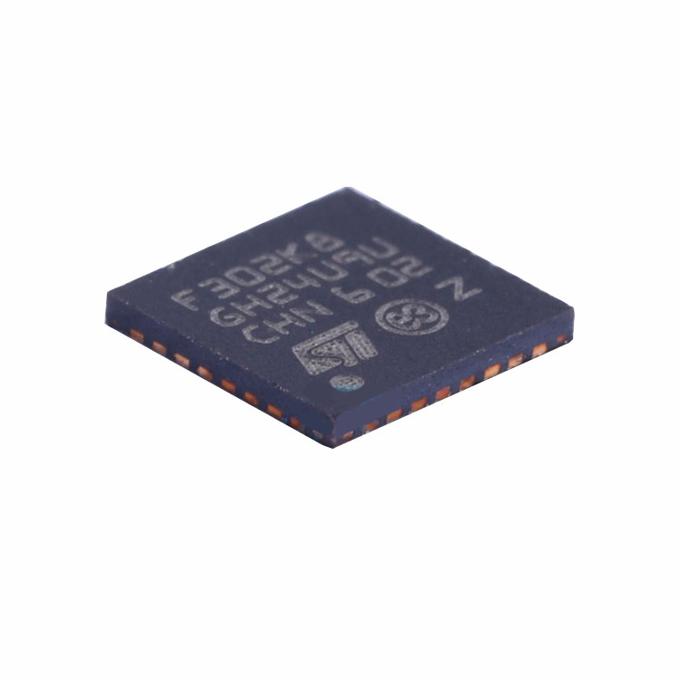 MCU STM32F3のマイクロ制御回路IC 32ビット72MHz 64KBフラッシュ32-UFQFPNのためのSTM32F302K8U6元のSTM32F302K8U6