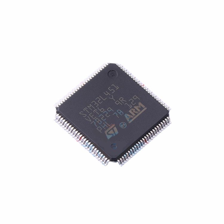 （在庫で） STM32L451VET6 100-LQFP （14x14）の集積回路IC MCU 8BIT 32KBのフラッシュ32LQFP