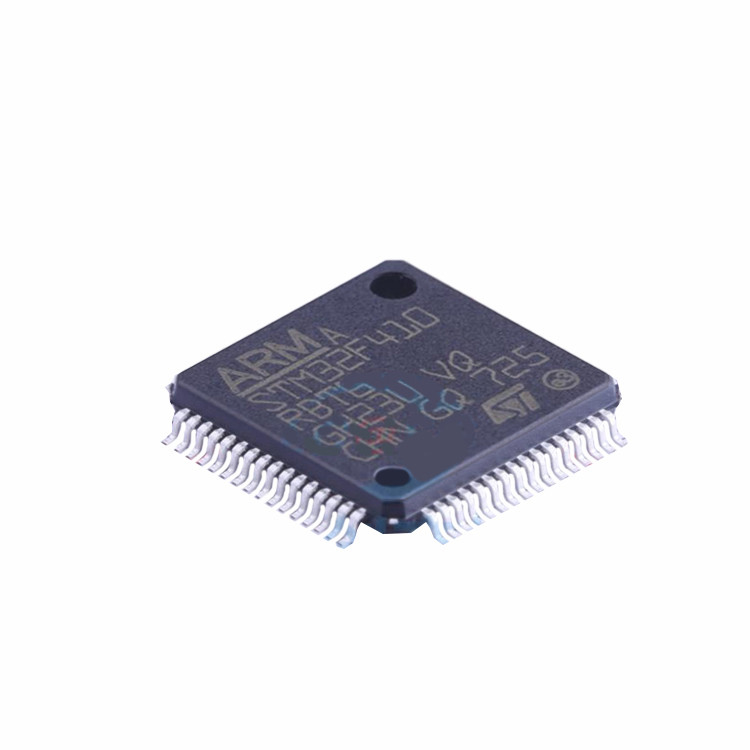 STM32F410RBT6マイクロ制御回路MCU 32bit LQFP-64新しい元の破片の電子部品の集積回路STM32F410RBT6