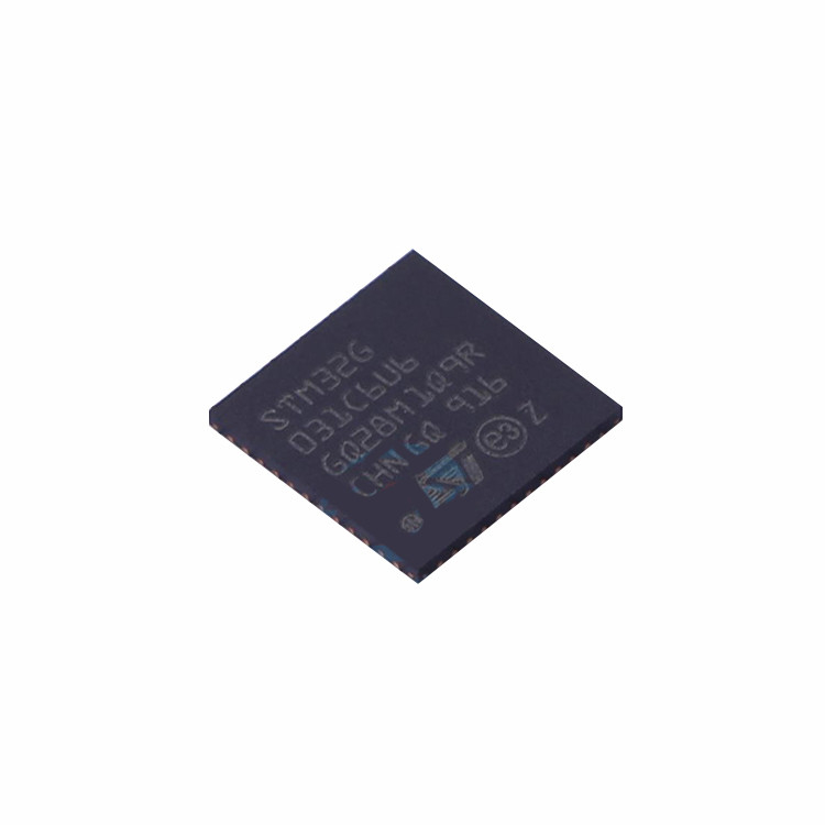 STM32G031C6U6オリジナルのマイクロ制御回路破片IC STM32G031C8U6 STM32G031C4U6 IC MCU 32BIT 32KBのフラッシュ48UFQFPN