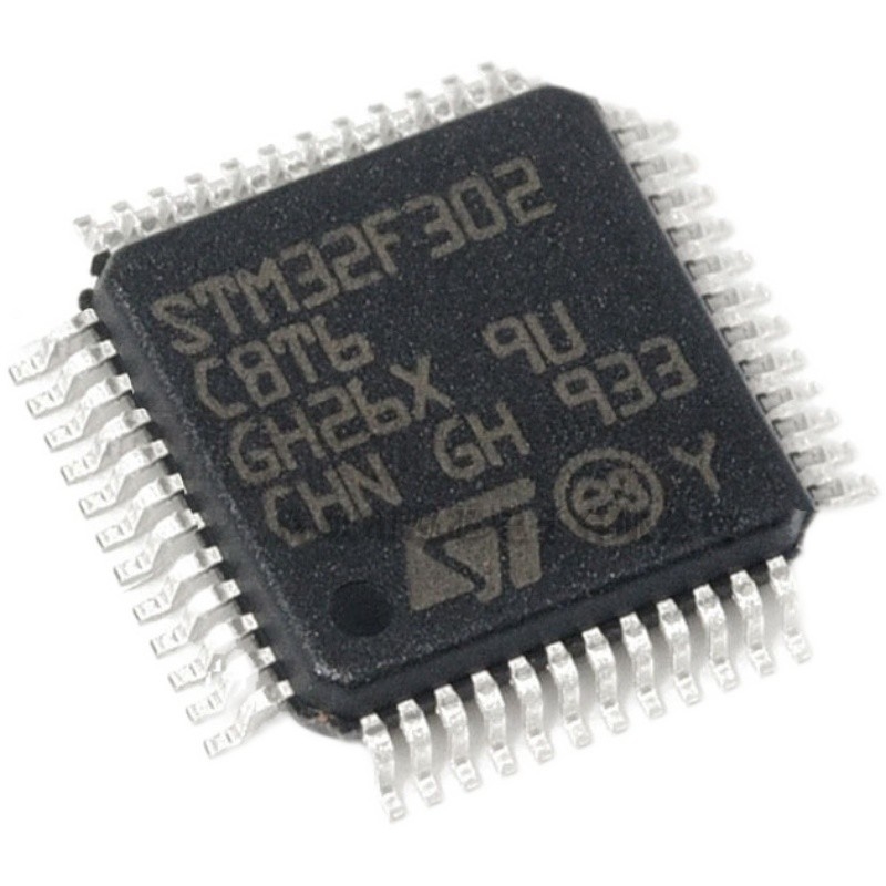 標準的なマイクロ制御回路IC MCU 32BIT 64KB抜け目がない48LQFP電子部品の集積回路STM32F302C8T6