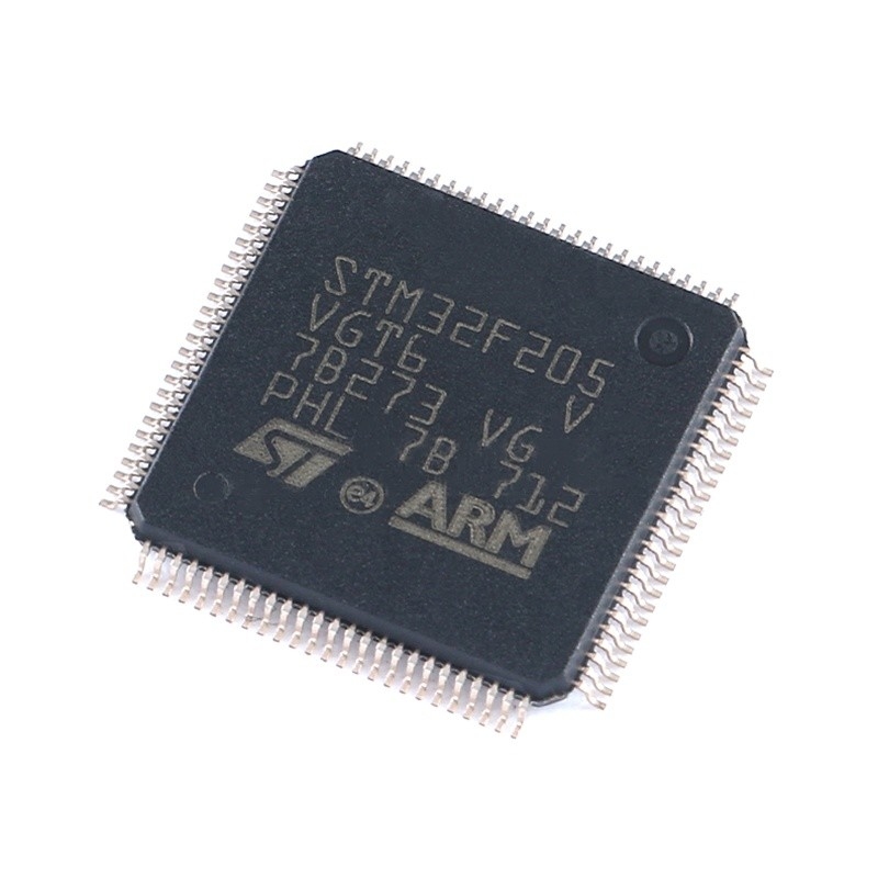 標準的なマイクロ制御回路IC MCU 32BIT 1MBフラッシュ100LQFPの集積回路プログラム可能なICの破片STM32F205VGT6