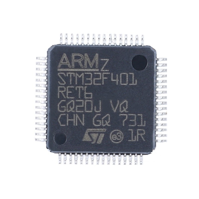 標準的なマイクロ制御回路IC MCU 32BIT 512KB抜け目がない64LQFP電子部品の集積回路STM32F401RET6