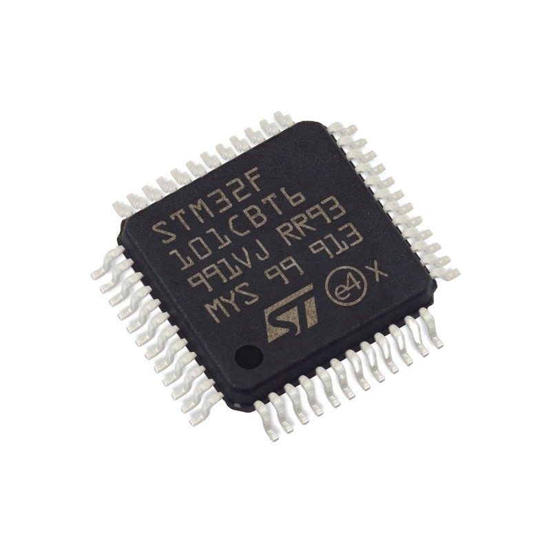 標準的なマイクロ制御回路IC MCU 32BIT 128KBフラッシュ48LQFPの集積回路ICの破片STM32F101CBT6