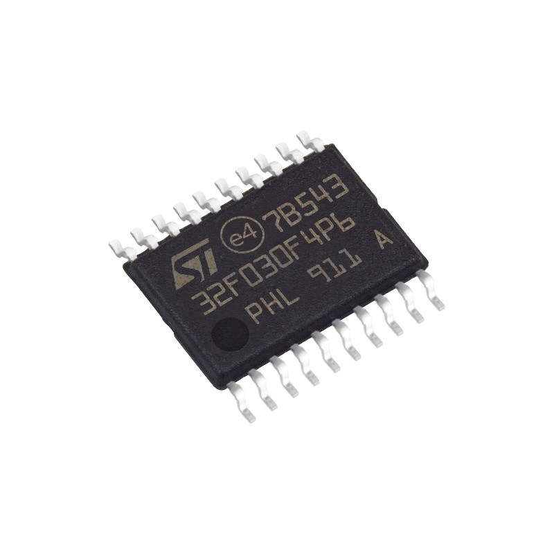 標準的なマイクロ制御回路IC MCU 32BIT 16KB抜け目がない20TSSOP電子部品の集積回路STM32F030F4P6