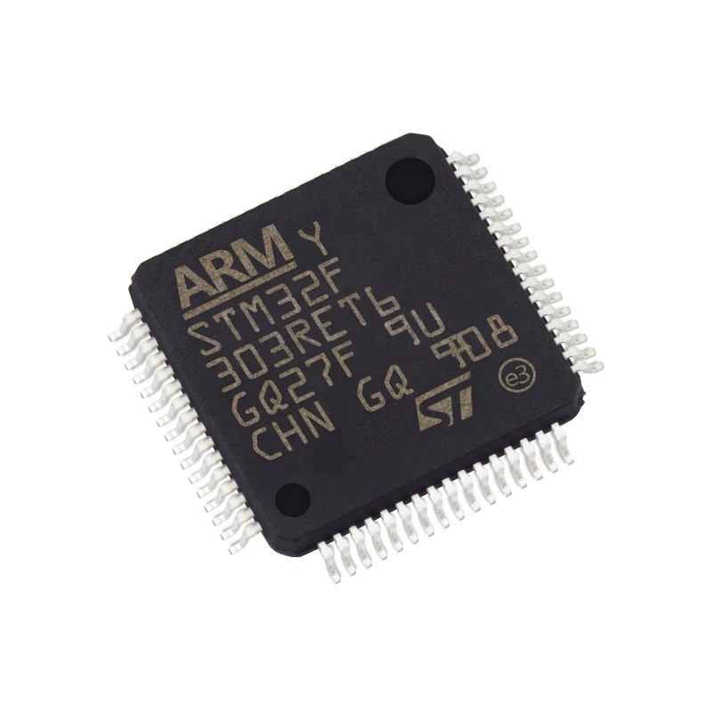 標準的なマイクロ制御回路IC MCU 32BIT 512KBフラッシュ64LQFPの集積回路ICの破片STM32F303RET6
