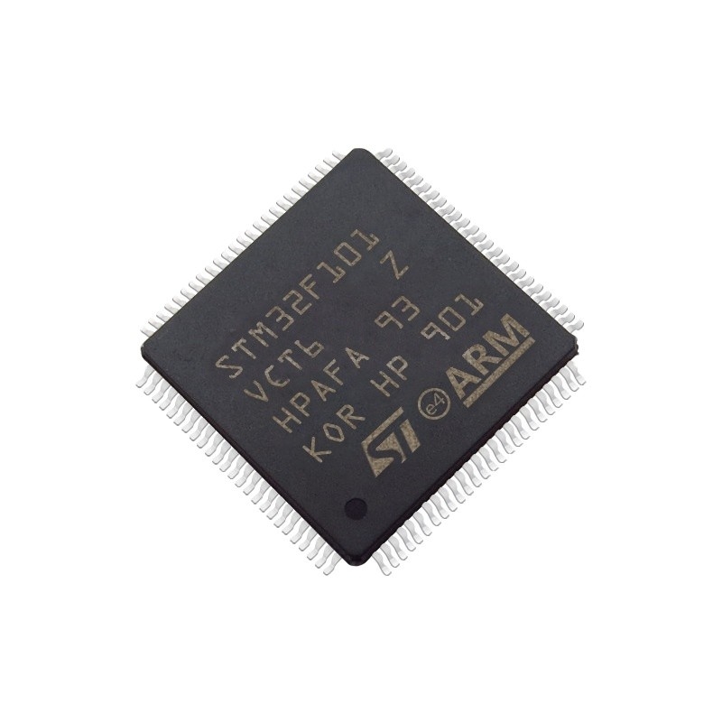 標準的なマイクロ制御回路およびプロセッサIC MCU 32BIT 256KBのフラッシュ100LQFPの集積回路ICの破片STM32F101VCT6