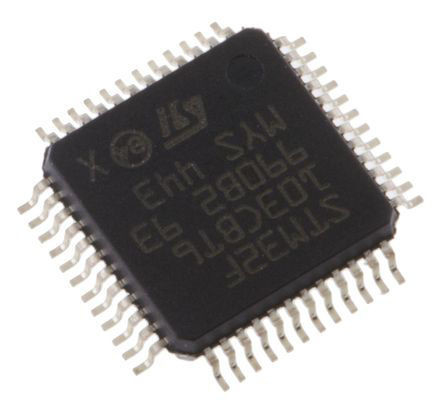 標準的なSTM32 AVR Mirocontroller 32ビット48MHz 128KB （128K X 8）抜け目がないQFP48 MCUプログラム可能なICの破片STM32F070CBT6