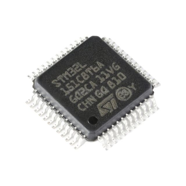 標準的なマイクロ制御回路IC MCU 32BIT 64KB抜け目がない48LQFP電子部品の集積回路STM32L151C8T6