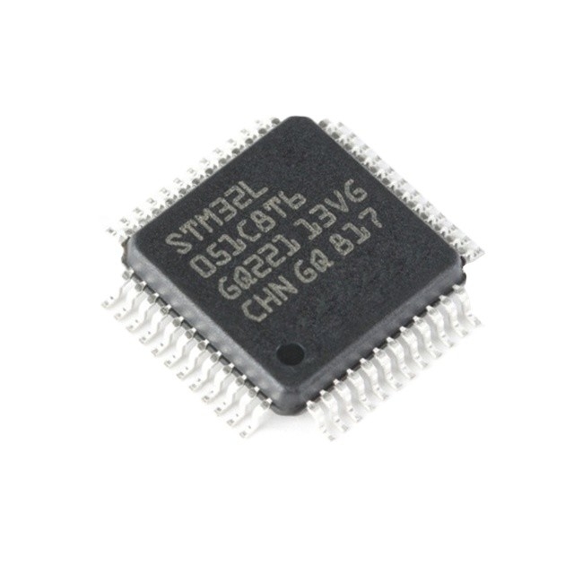 標準的なマイクロ制御回路IC MCU 32BIT 64KB抜け目がない48LQFP電子部品の集積回路STM32L051C8T6
