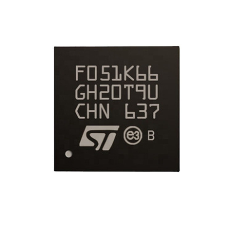 標準的なマイクロ制御回路IC MCU 32BIT 32KB抜け目がない32UFQFPN電子部品の集積回路STM32F051K6U6