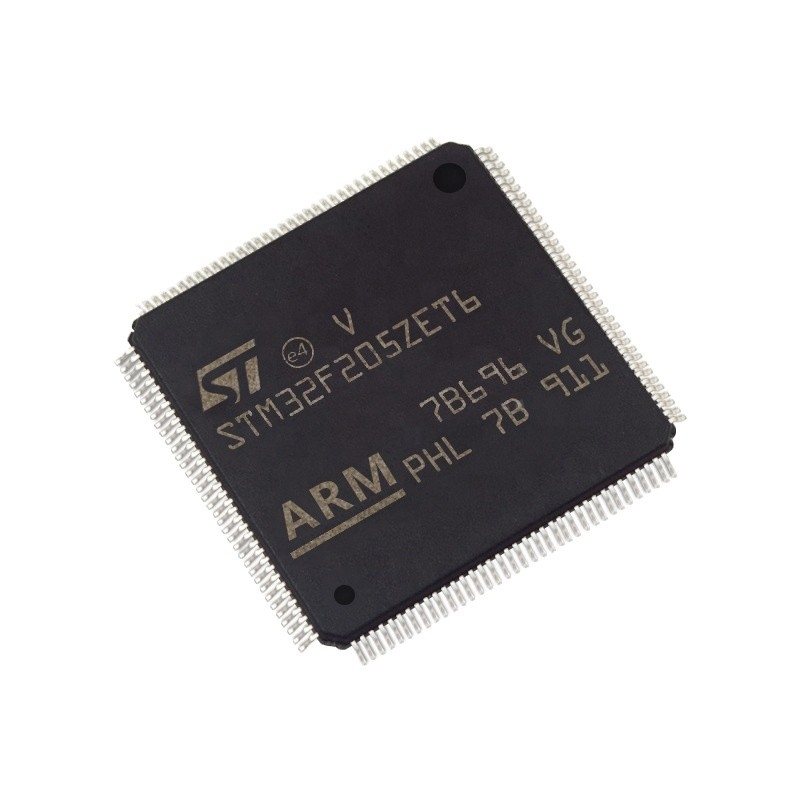 標準的なマイクロ制御回路IC MCU 32BIT 512KB抜け目がない144LQFP電子部品の集積回路STM32F205ZET6