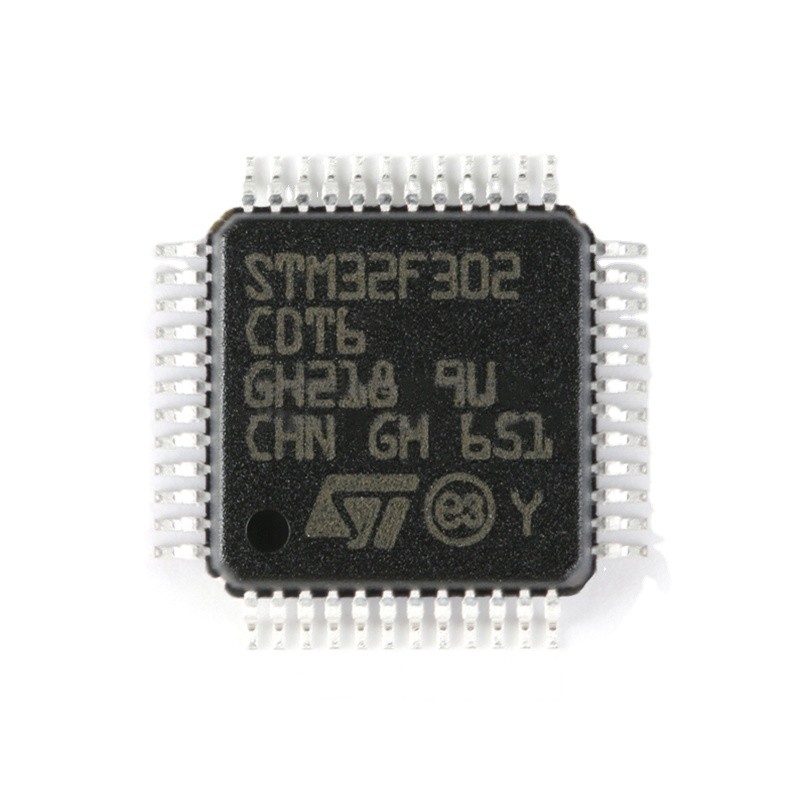 標準的なマイクロ制御回路IC MCU 32BIT 128KB抜け目がない48LQFP電子部品の集積回路STM32F302CBT6