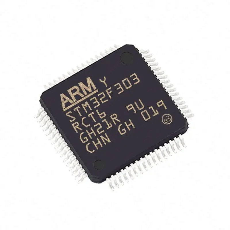 標準的なマイクロ制御回路IC MCU 32BIT 256KBフラッシュ64LQFPの集積回路ICの破片STM32F303RCT6