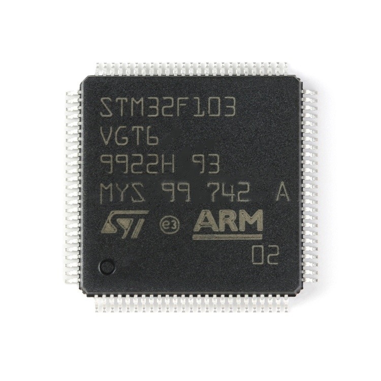 標準的なマイクロ制御回路IC MCU 32BIT 1MBフラッシュ100LQFPの電子componantsの集積回路STM32F103VGT6