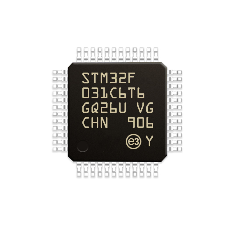 Chuangyunxinyuan STM32F031C6T6 MCU 8ビット16MHz 32KB抜け目がない48-LQFP STMシリーズ マイクロ制御回路IC STM32F031C6T6