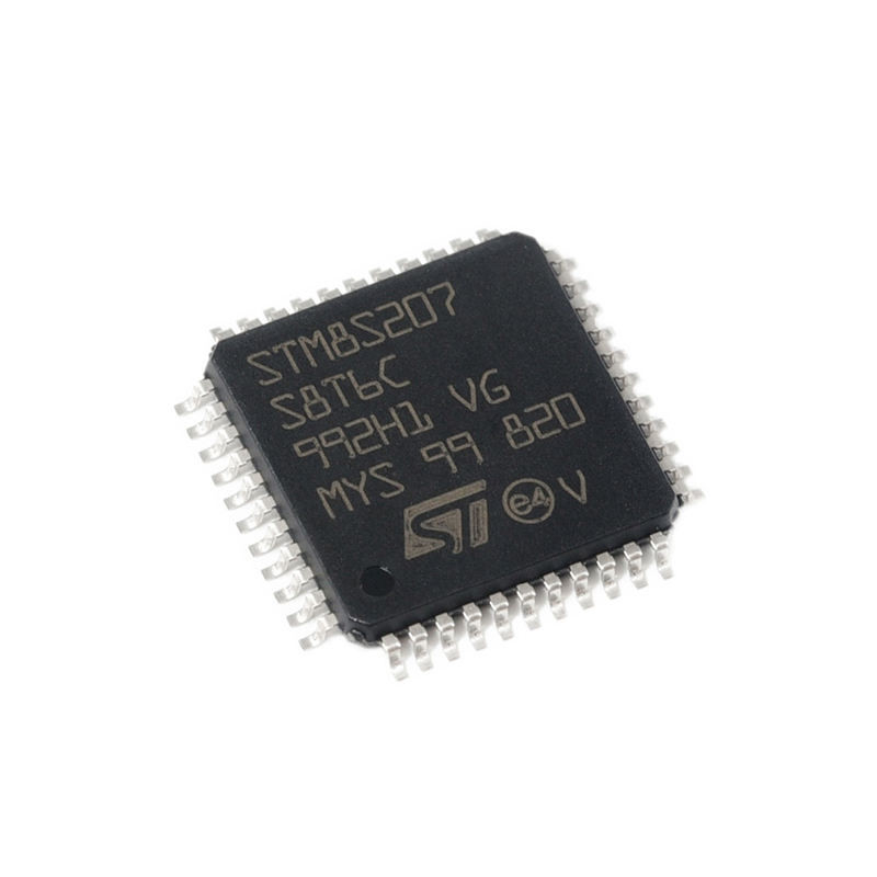 Chuangyunxinyuan STM8S207S8T6C LQFP-44の部品電子MCUのコントロール パネルICは集積回路STM8S207S8T6Cを欠く