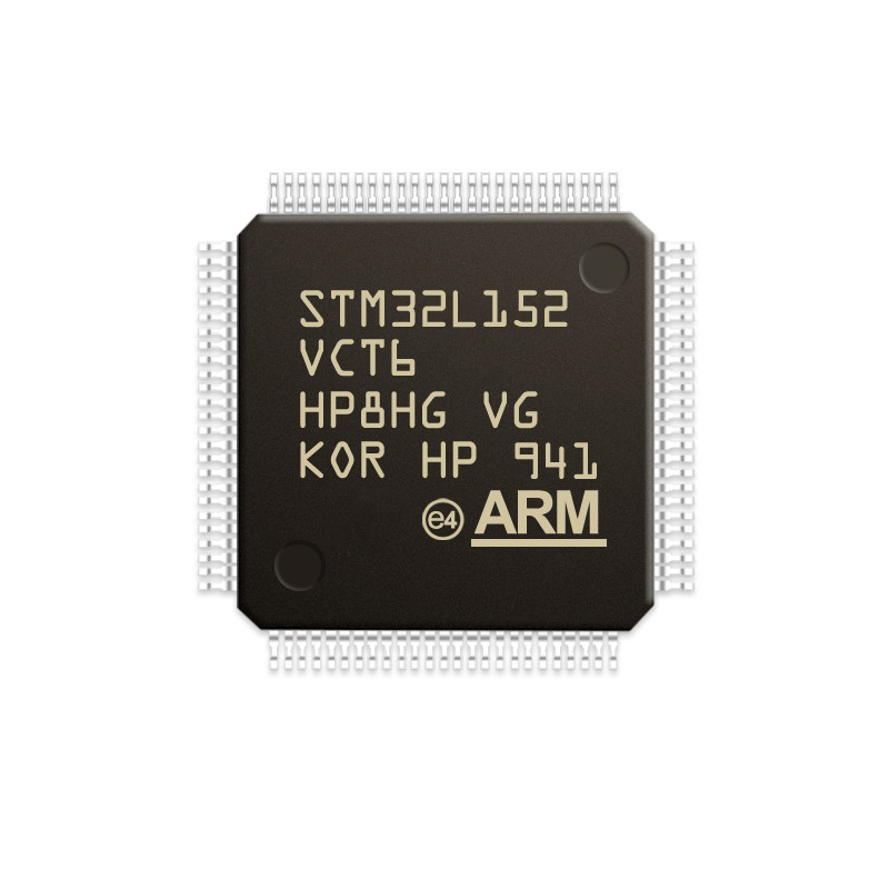 店の電子部品の集積回路MCUのマイクロ制御回路LQFP100 STM32L152VCT6のChuangyunxinyuan STM32L152VCT6の質