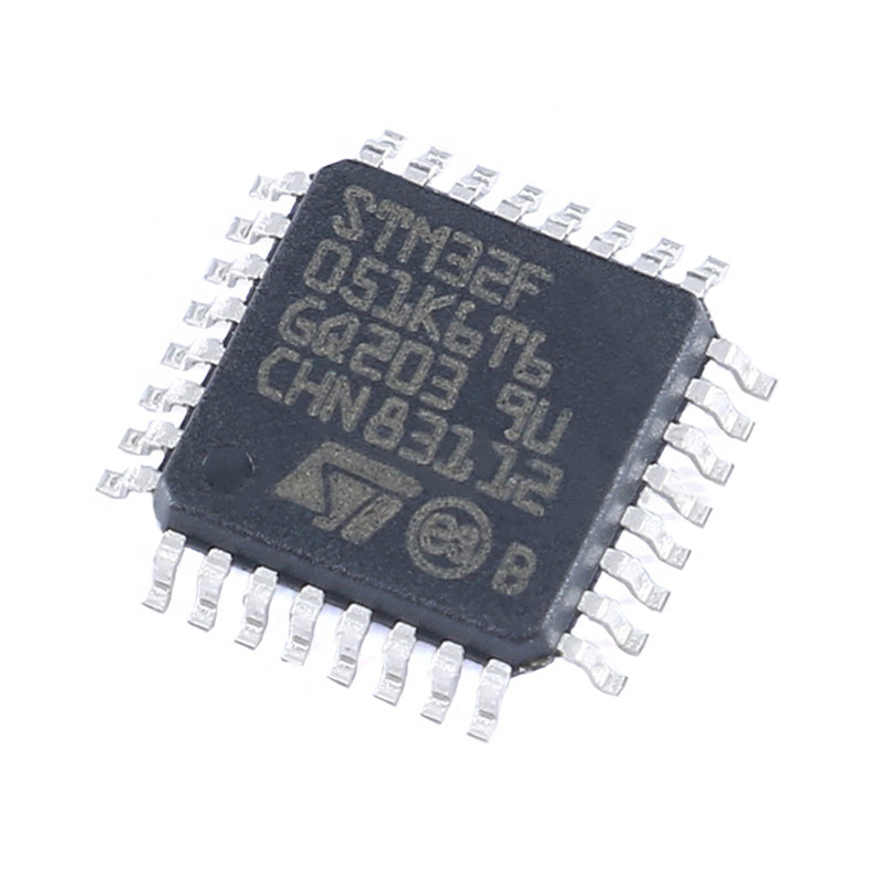 Chuangyunxinyuanのマイクロ制御回路集積回路IC MCU 32BIT 32KBのフラッシュ32LQFP STM32F STM32F051の元のブランドSTM32F051K6T6