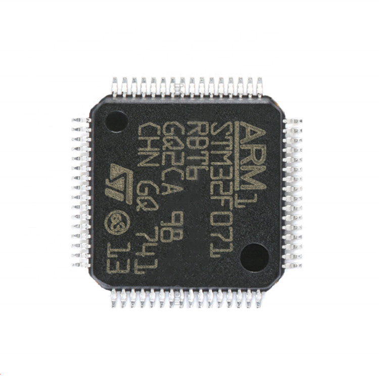 電子部品の集積回路ICの破片IC MCU 32BIT 128KBのフラッシュ64LQFP STM32F071 STM32F071RB STM32F071RBT6