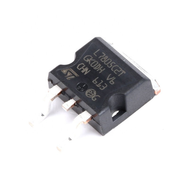 標準的な線形電圧安定器5.0V 1.0Aの肯定的な電気供給L7805CD2T-TRのChuangyunxinyuanの新しい原物