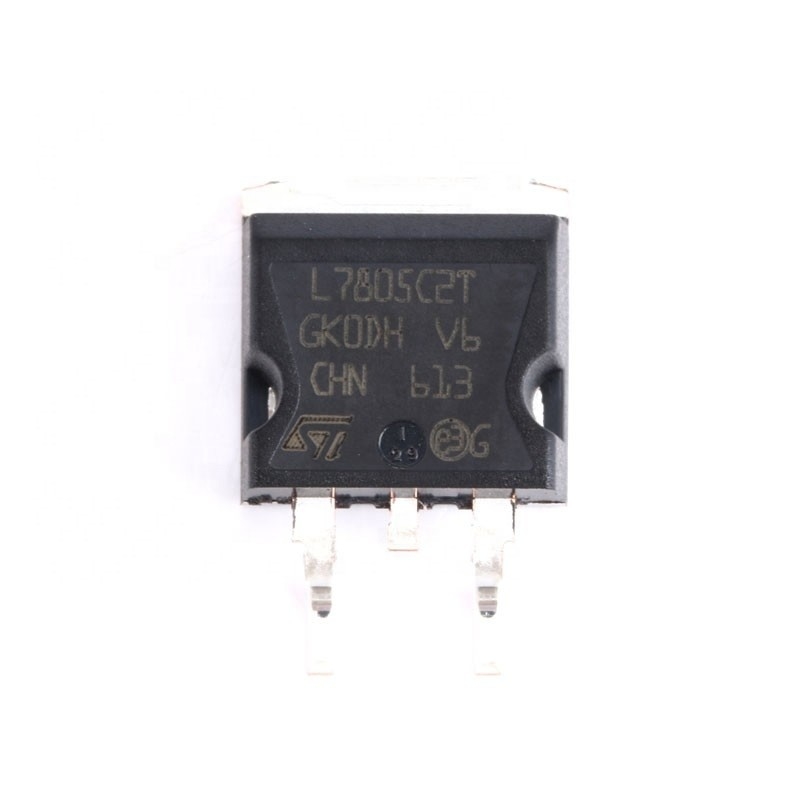 標準的な線形電圧安定器5.0V 1.0Aの肯定的な電気供給L7805CD2T-TRのChuangyunxinyuanの新しい原物