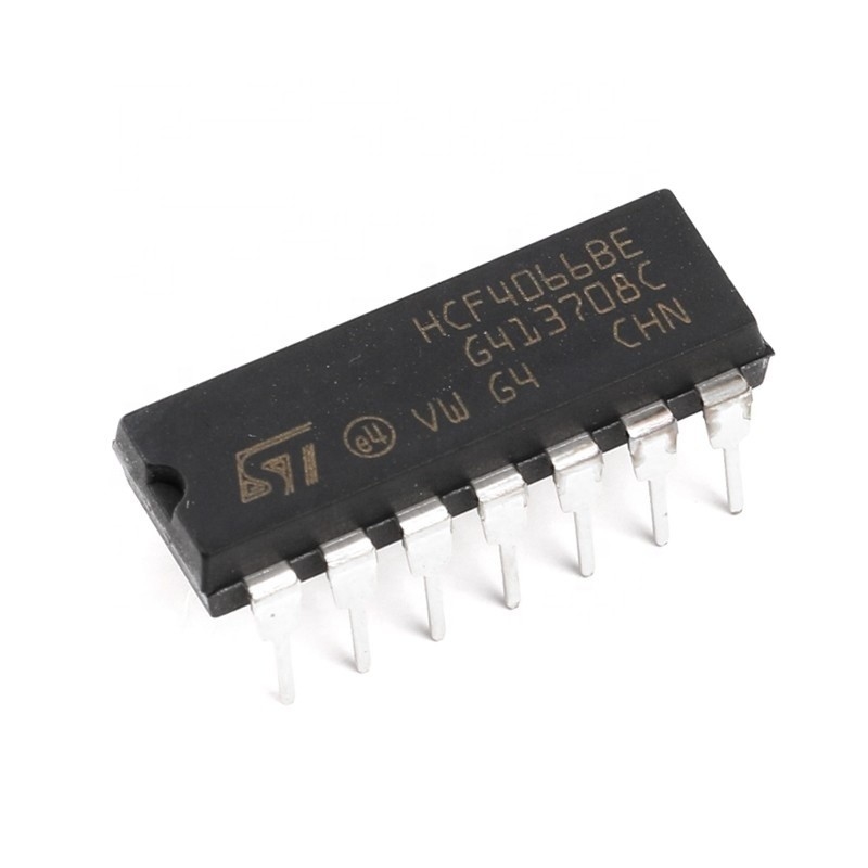 標準的な元のDIP14電子部品ICの新しい破片の集積回路の電気供給HCF4066BEYのChuangyunxinyuan