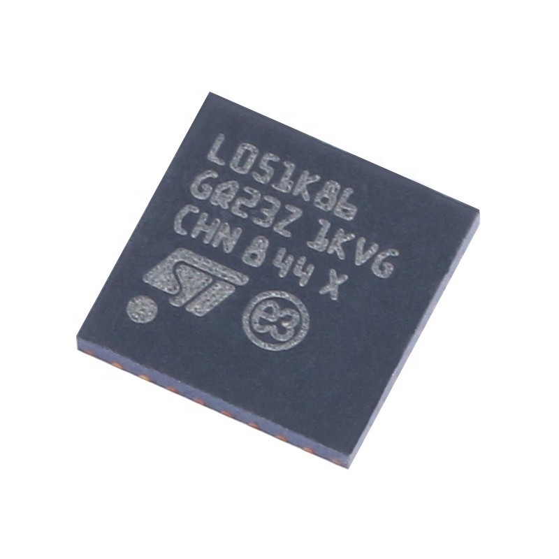 Chuangyunxinyuan STM32の新しく、オリジナルの腕の皮質M0+ IC MCU 32BIT 64KBのフラッシュ32UFQFPN STM32L051K8U6