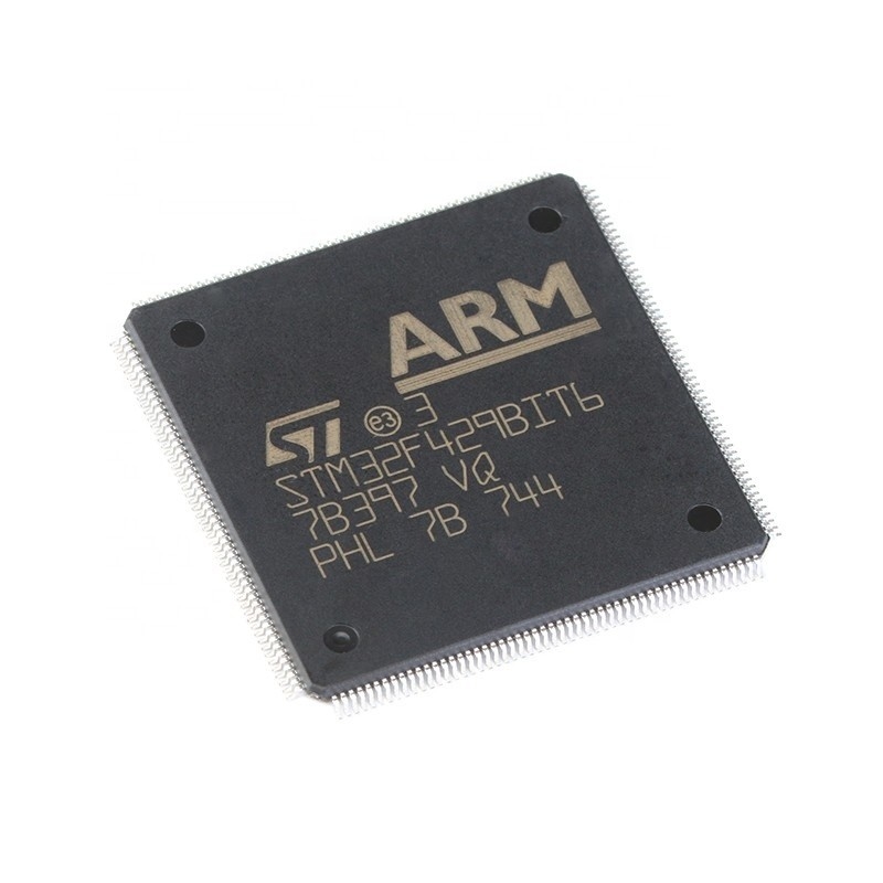 Chuangyunxinyuanの腕の皮質M4 MCUの標準的なLQFP208 STM32F429BIT6の32ビット512KB構成の電子工学208-LQFPのマイクロ制御回路原物
