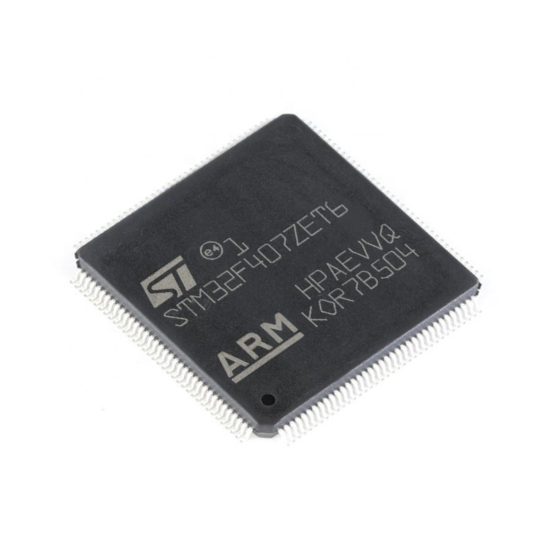 Chuangyunxinyuan STM32の腕の皮質M4 MCU標準的なSTM32F407ZET6の32ビット512KB 144-LQFPの電気供給のマイクロ制御回路原物