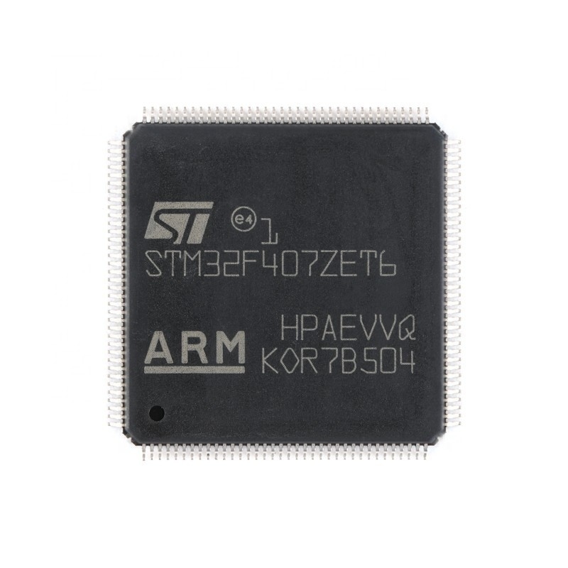 Chuangyunxinyuan STM32の腕の皮質M4 MCU標準的なSTM32F407ZET6の32ビット512KB 144-LQFPの電気供給のマイクロ制御回路原物