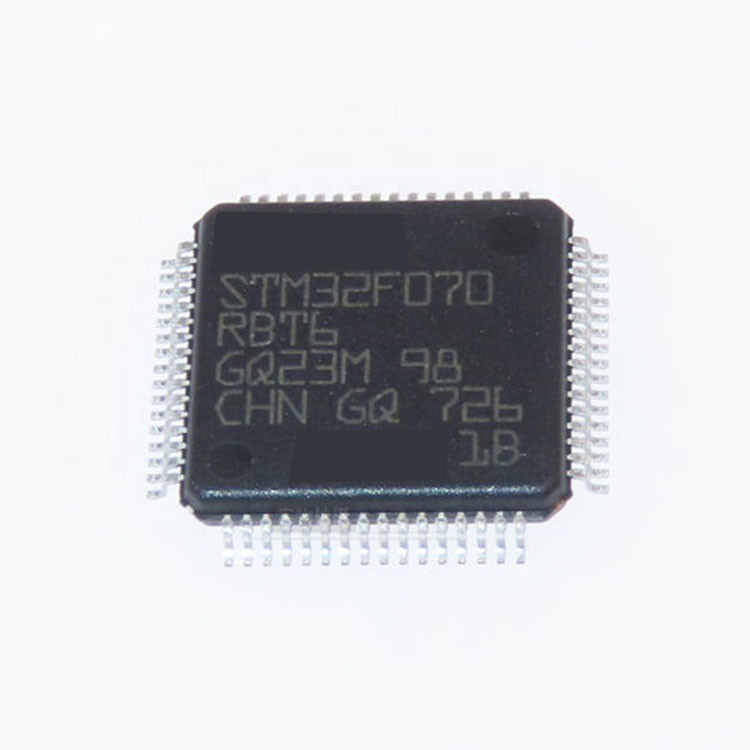Chuangyunxinyuan新しい元のSTM32 STM32F070の集積回路のフラッシュ・メモリの32ビット マイクロ制御回路STM32F070RBT6 IC