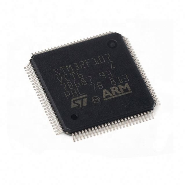 電子部品のMcuの32ビットStm32腕M3 Risc 256Kb抜け目がない100 Pin Lqfp Stm32F Stm32F107 Lqfp100 Stm32F107Vct6