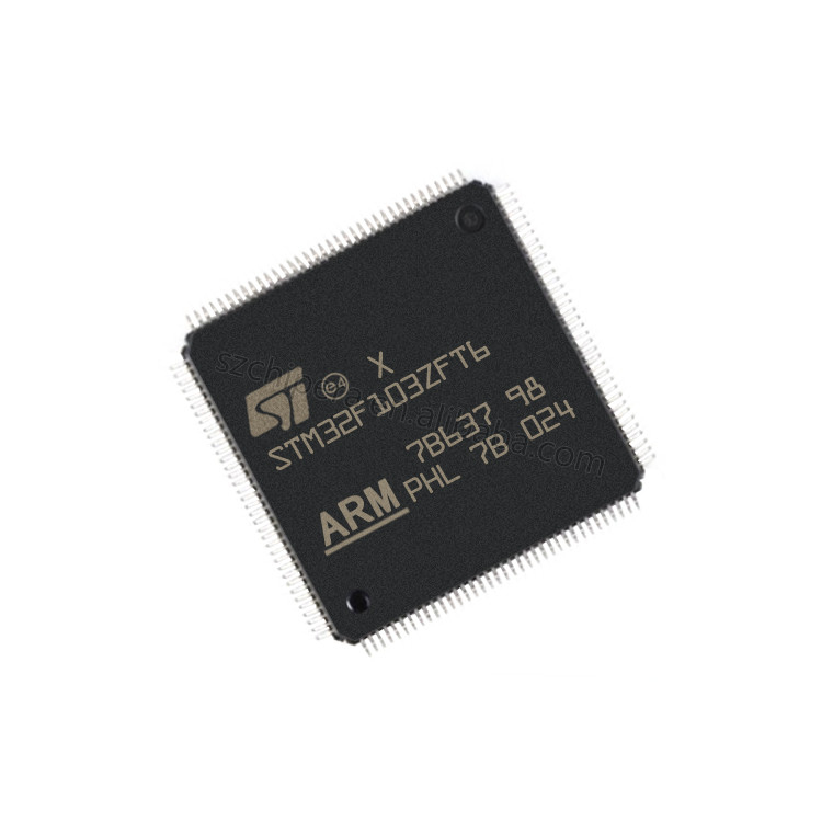 新しく、元のICはSTM32F103皮質M3 32bit CPU 72MHzプログラム記憶768KB 144 LQFP STM32F103ZFT6を欠く