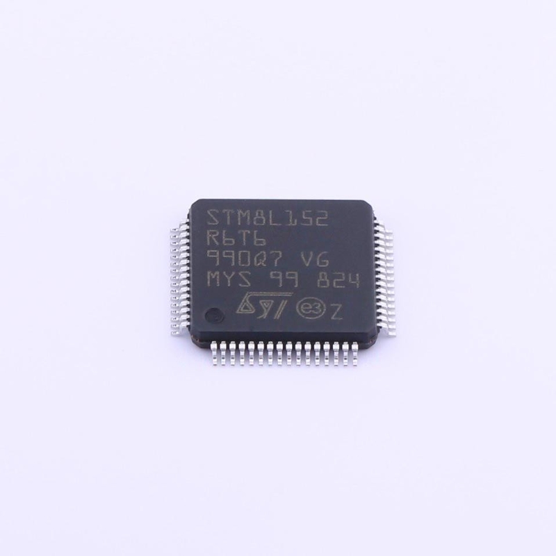 Chuangyunxinyuan MCU 8ビットSTM8L STM8 CISC 32KB抜け目がない1.8V/2.5V/3.3V 64 Pin LQFPの皿-皿STM8L152R6T6 IC