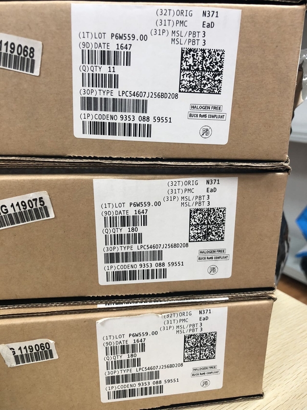 LPC54607J256BD208E    LQFP208   未使用集積回路の破片ICのマイクロ制御回路真新しい原物